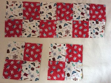pirate quilt surround in 2's