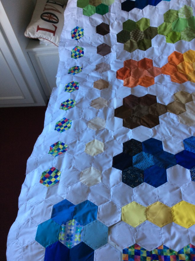 Bottom border closeup